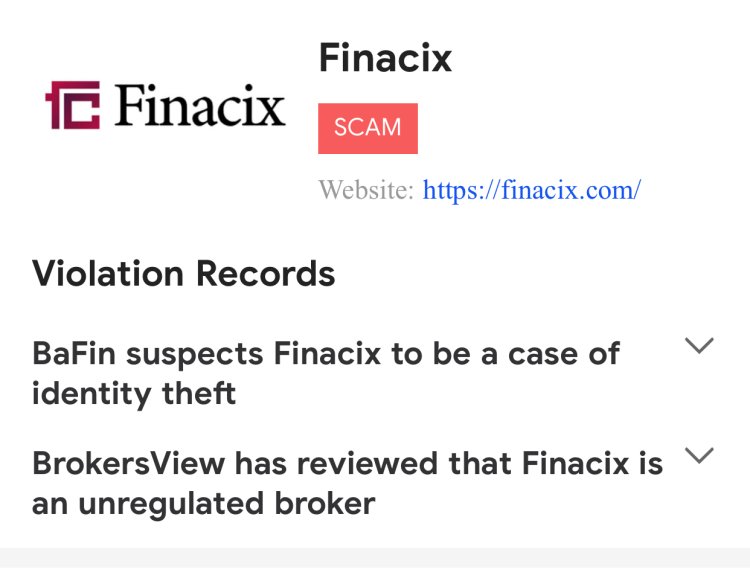 How can I recover my money from Finacix